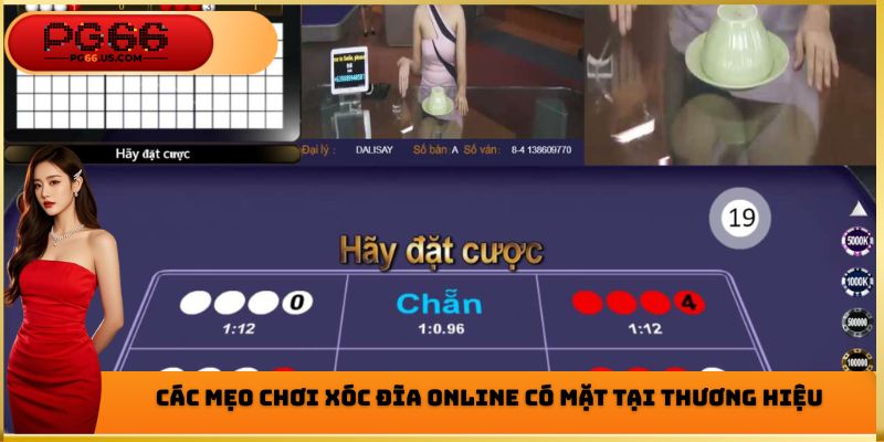 Các mẹo chơi xóc đĩa Online có mặt tại thương hiệu